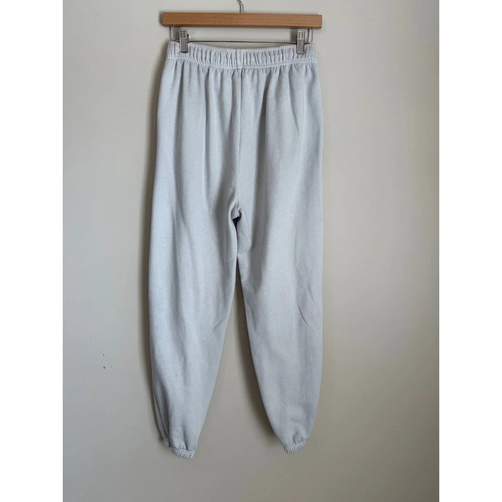Alo Yoga Accolade Sweatpants Womens XS Dove Bone Neutra Fleece Joggers